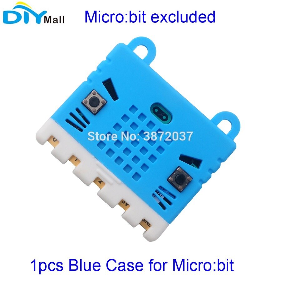 Für BBC Mikro: bisschen Microbit Schutzhülle Silikon Sanft Startseite Blau