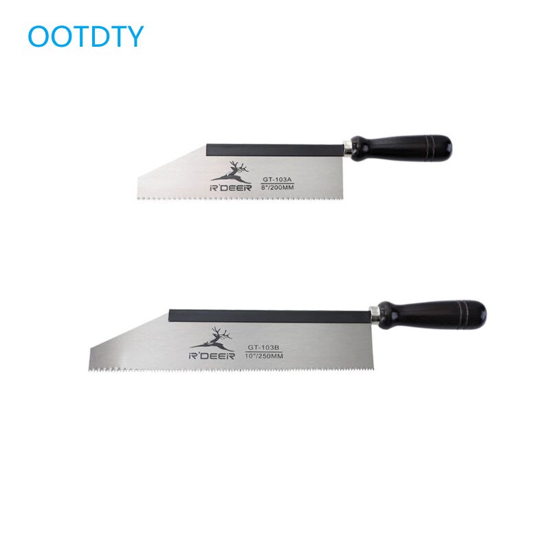 200/250mm Mini Hand Saw Hacksaw with Handle Manganese Steel for Woodworking Cutting Tools