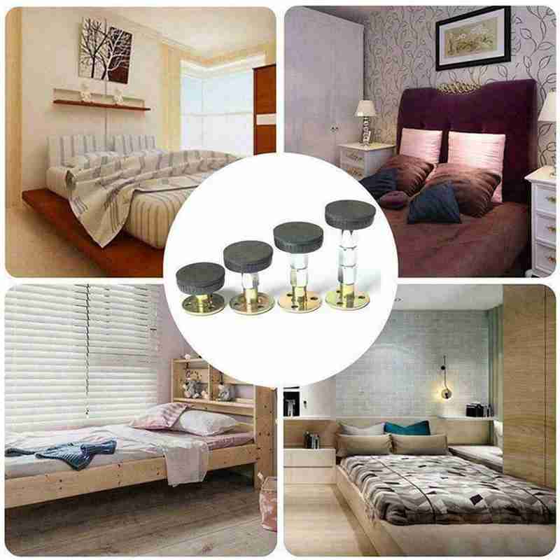 Adjustable Bed Frame Shockproof Tool Anti-shake Tool Threaded Support Wall Telescopic For Room