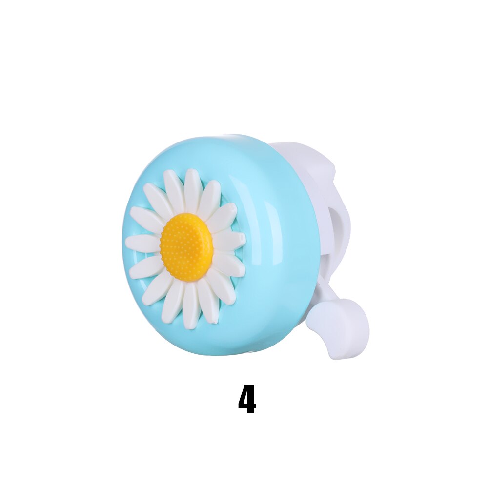 Mode 1Pc Kids Funny Fiets Bell Hoorns Fiets Daisy Bloem Kinderen Meisjes Fietsen Ring Alarm Voor Stuur Multi-kleur: 4