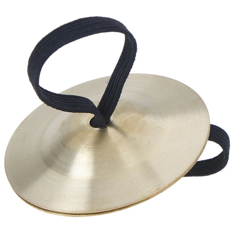 Accesorios de percusión para danza del vientre platillos para dedos de latón equipos de instrumentos musicales de Metal cómodo y práctico