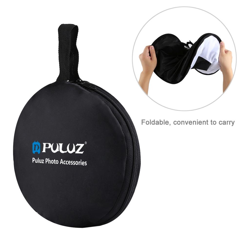 PULUZ 45CM okrągły makro zdjęcie Softbox Lampa błyskowa składanie dyfuzor Softbox światło zestaw Bowens Softbox Lampa błyskowa skrzynka Lampa błyskowa Akcesoria Yangnuo