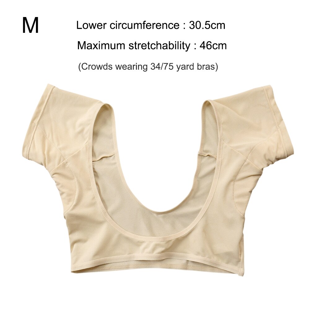 T-shirt Vorm Zweet Pads Herbruikbare Wasbare Onderarm Oksel Zweet Pads Parfum Absorberende Anti M/L Model