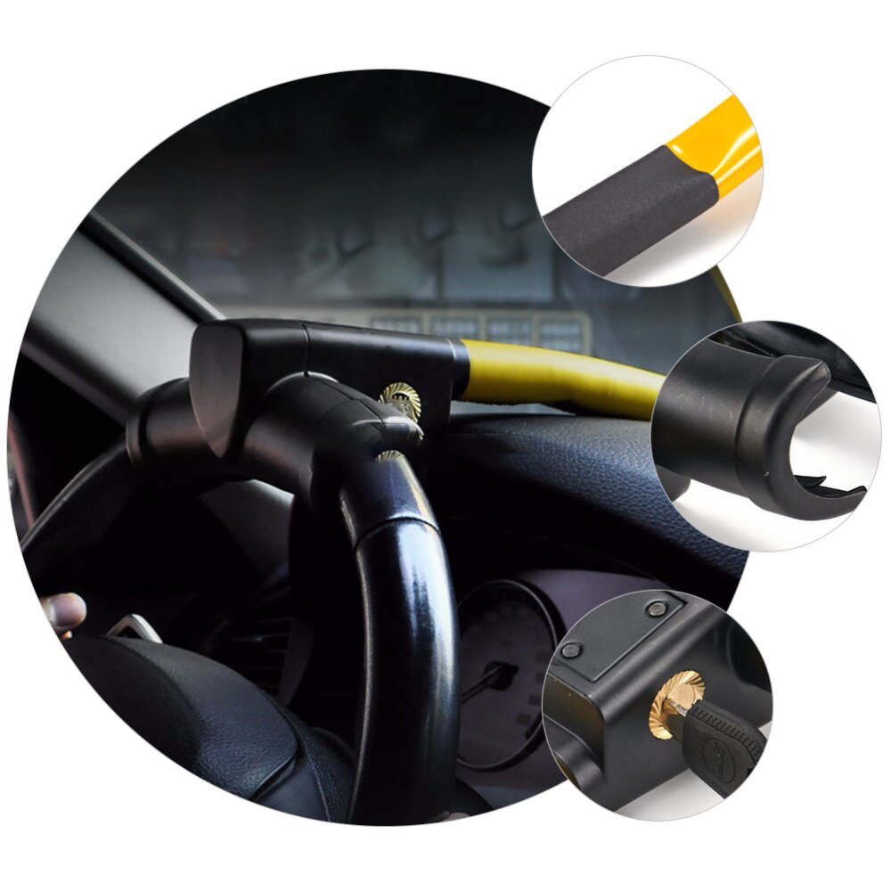 1 Pc Practical SUV Lock Locking Device Truck Anti-theft Lock (Yellow)