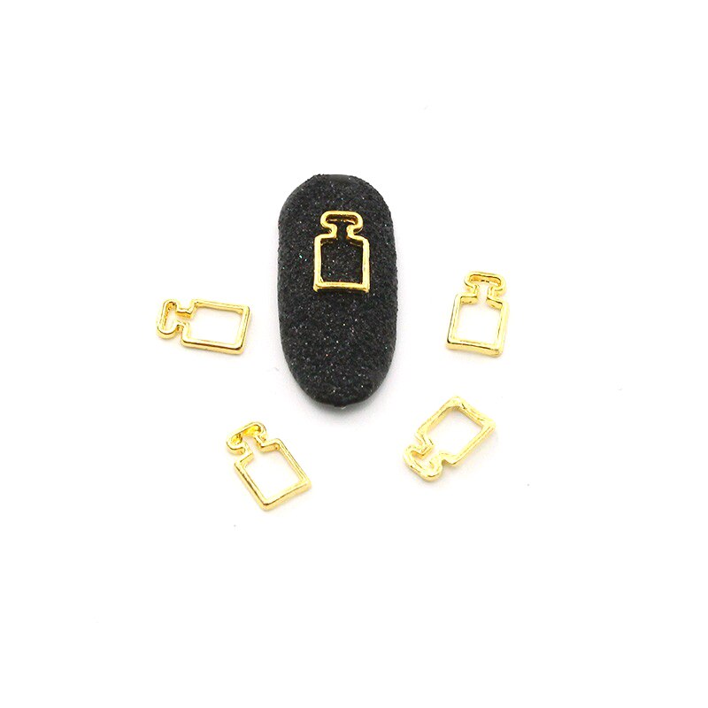 20 Uds. De perlas delicadas en 3D para decoración de uñas, en forma de corazón, joyería para uñas, accesorios de manicura de: 08