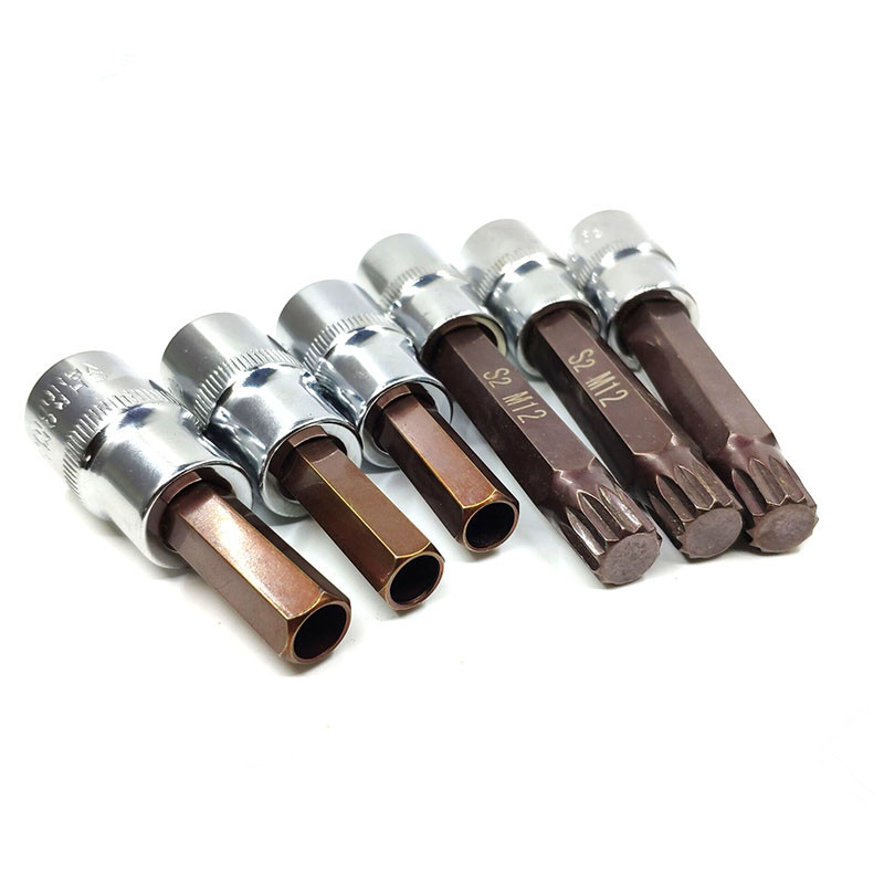 Conjunto de válvula de inyector Common Rail diésel, extracción de tuercas, herramientas de tapa ajustada para desmontaje para BOSCH 110 120