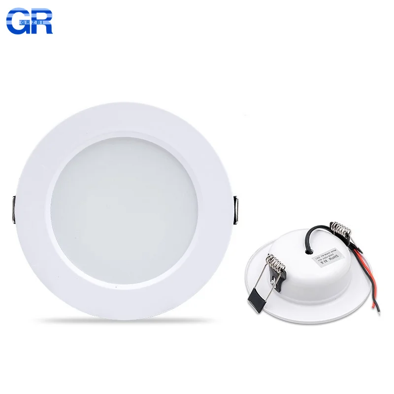 LED Downlight 5W 9W 12W 15W 18W Verzonken Ronde Led Plafondlamp 110V 220V DC12V 24V Paneelverlichting Binnenverlichting Warm/Koud Wit