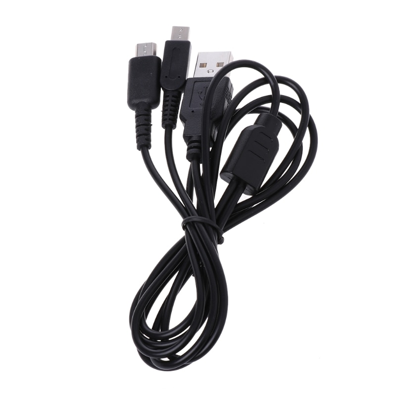 Cable de carga USB 2 en 1, divisor Y para Nintendo 3DS, NDSI, DS Lite