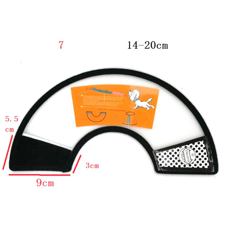 Translucent Pet Dogs Cats Collar Circle Anti Bite Pet Feeding Medicine Beauty Healing Brace Cover Pet Accessories: 2