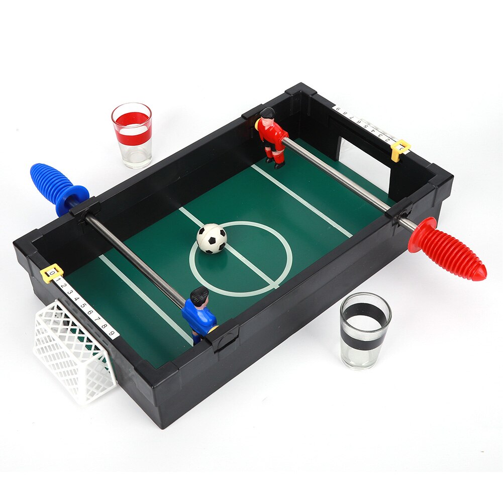 Dobbelte mennesker indendørs fodbold spil bordfodbold spil mini desktop fodbold legetøj interaktive spil underholdning enhed