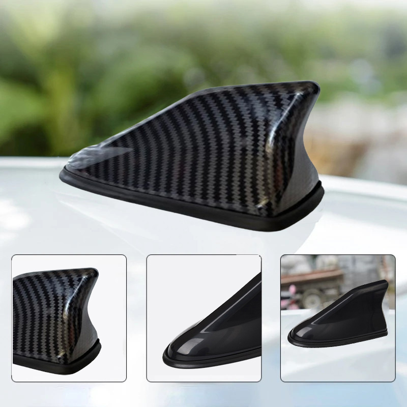 Antenas universales para coche, antena de aleta de tiburón, antenas de señal de radio para coche, antenas de techo para modelos de coches universales, antenas de estilo automotriz