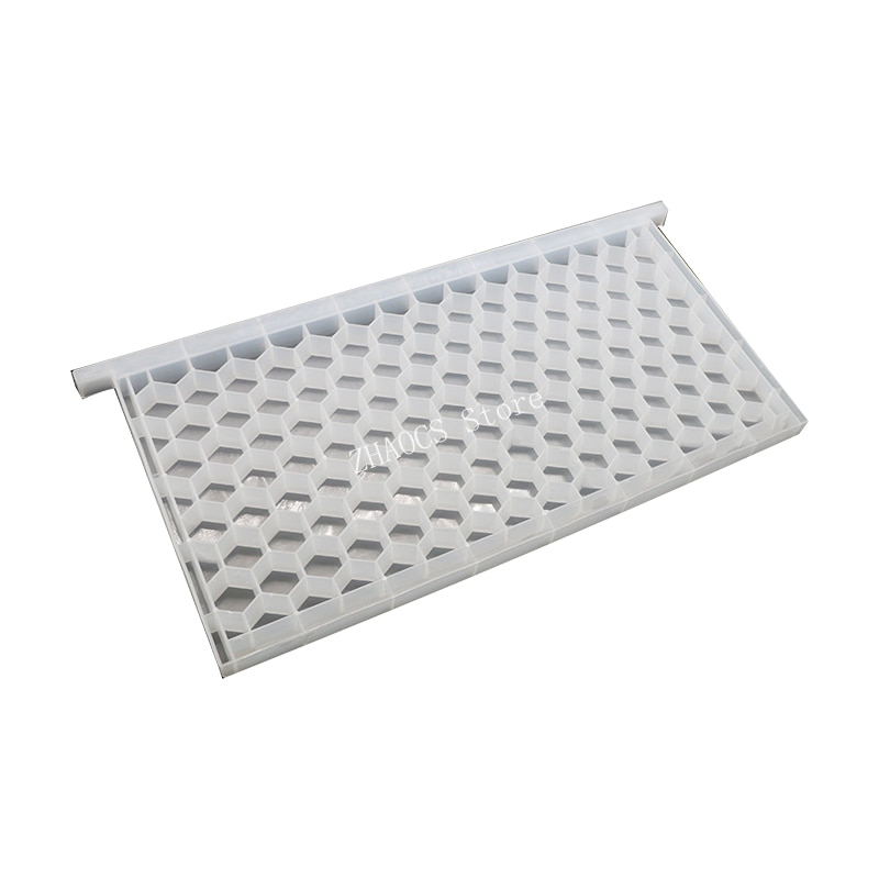 1pcs bee pollen feeder Honeybee trough plastic bees feeding tool for beehive tool beekeeping equipment pollen durable