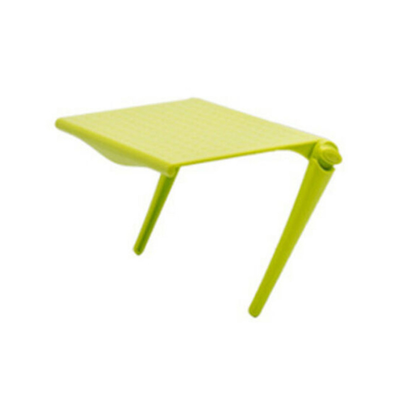 Estante ajustable para pantalla Caddy, almacenamiento de escritorio, almacenamiento de suministros para el hogar: green