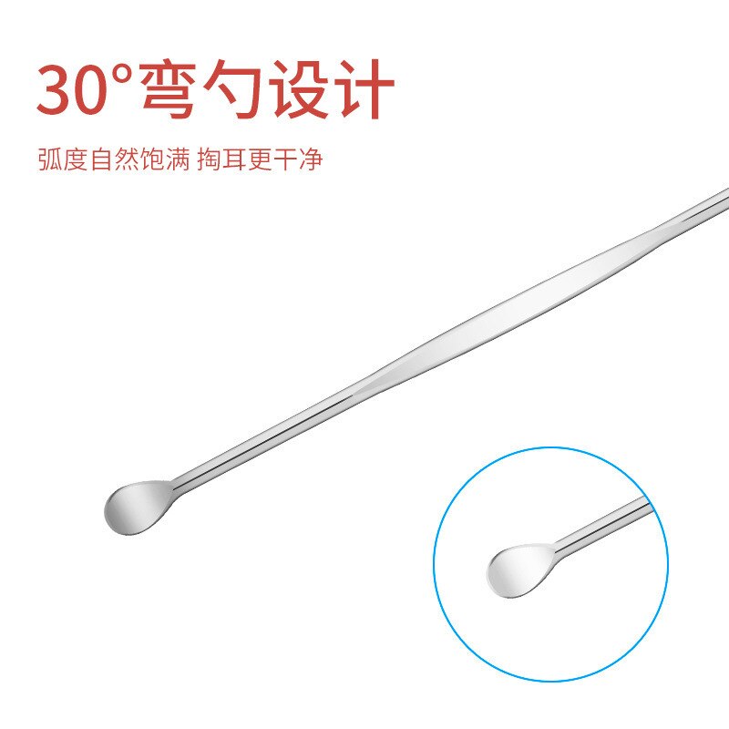 Rvs Oor Wax Cleaner Set Spiraal Lente Oren Cleaning Sticks Hoortoestellen Oorsmeer Picking Ear Wax Removal Tool