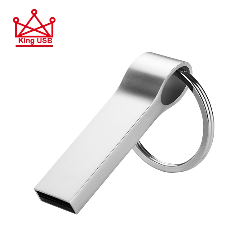 usb flash drive 16gb 32gb 64gb pendrive usb stick with keychain Flash Drive Stainless Steel USB 2.0 pen drive 256gb 128gb