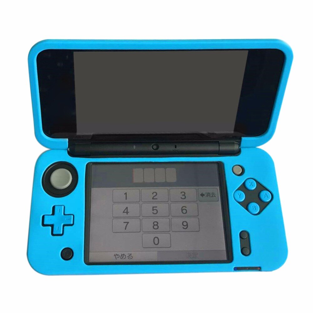 Silicone Cover Skin Case Voor Nintendo 2DS XL/2DS LL Game Console Soft Volledige Cover Bescherm Case Game accessoires