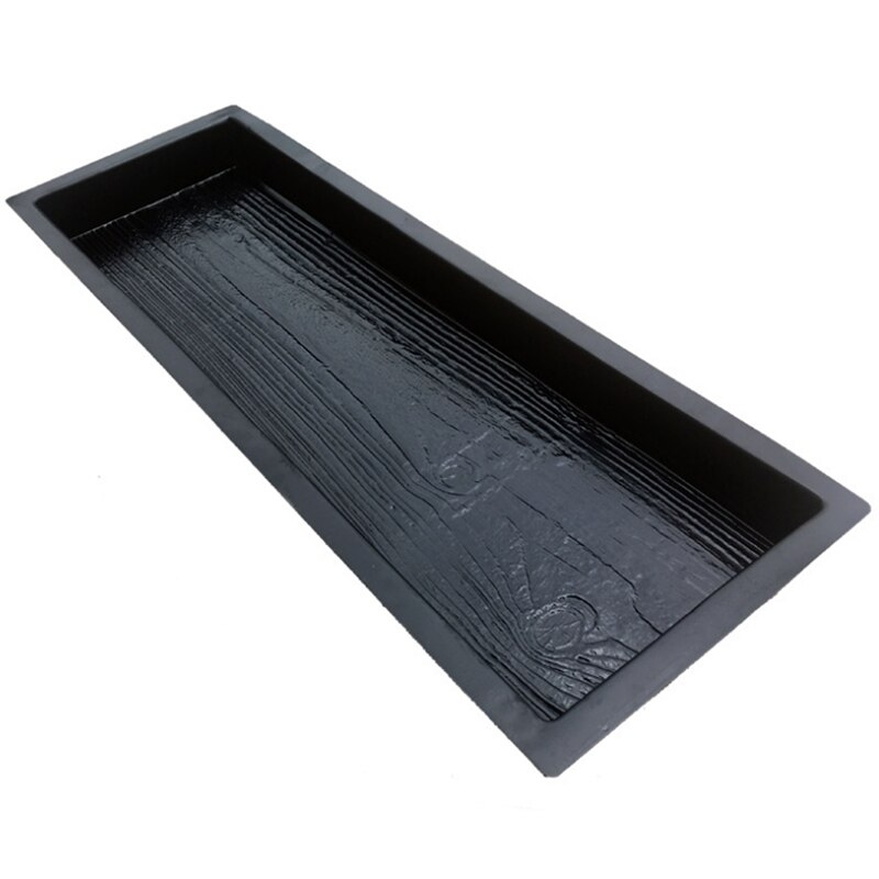 Imitation Wood Grain DIY Path Maker Paving Cement Brick Mold Stepping Pavement Road Concrete Mould: Default Title