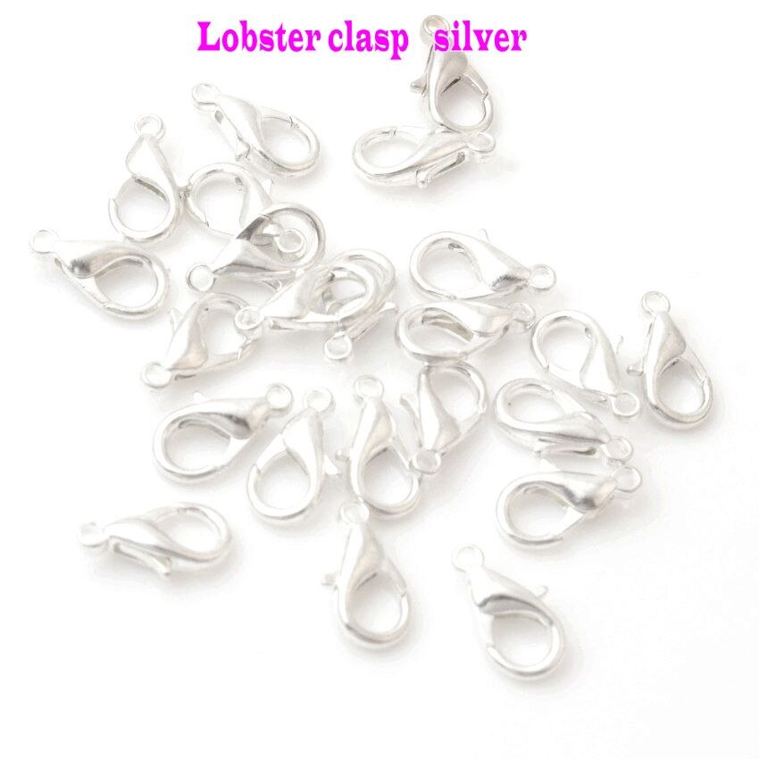 Jewelry Findings Diy 12*6mm 14*7mm Gold/Silver/Bronze/Silver Tone Lobster Clasp For Jewelry Making