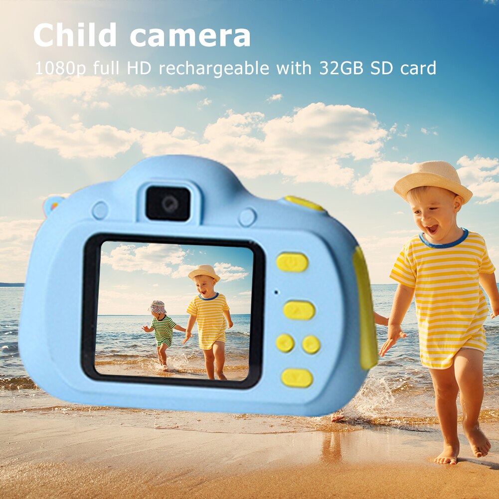 Kinderen Camera Anti-Fall 2.0 Inch Hd Scherm Speelgoed Video Camera Meertalige Camera Kind Mini camera