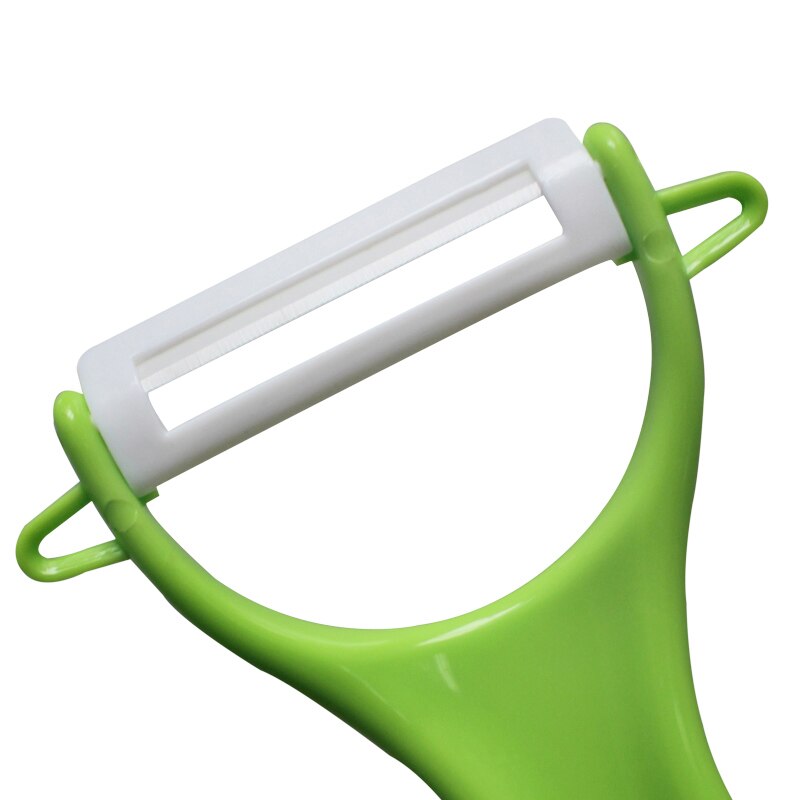 Multi-purpose Household Vegetable Ceramics Blade Fruit Ceramics Handle Peeler Peeler Kitchen Parer Plastic Fruit Blade Z5E9