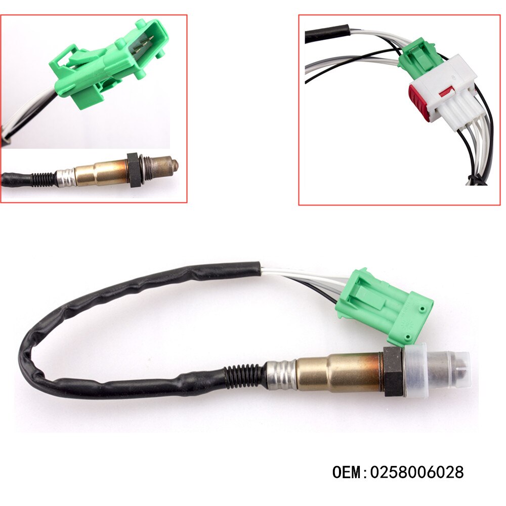 「DRAGON」 52MM Air Fuel Ratio Gauge 7 Colors Change Pointer Display Car Gauge With Narrowband O2 Oxygen Sensor for 12V Car