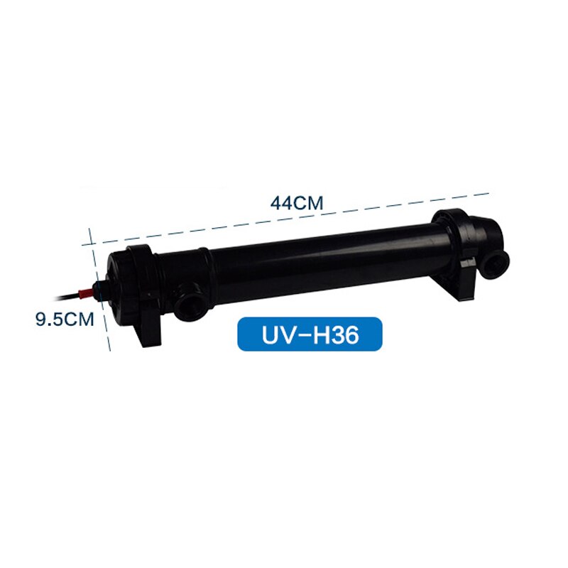 JEBO – lampe de stérilisation UV pour Aquarium, série UV-H H5/H7/H9/H11/H13/H18/H24/H36: UV-H36