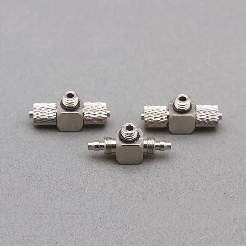 Miniature Quick Twist T Type Pneumatic Quick Connection Trachea Joint Pc4 Pc6 Pneumatic Components Quick Fitting Tube M3 M4 M5m6