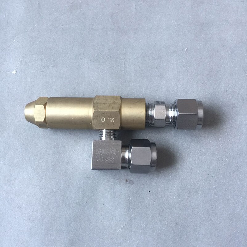 Waste Oil Burner Nozzle,Siphon Air Atomizing Nozzle,Oil Jet,Air Atomizer Spray Nozzle-2.0mm