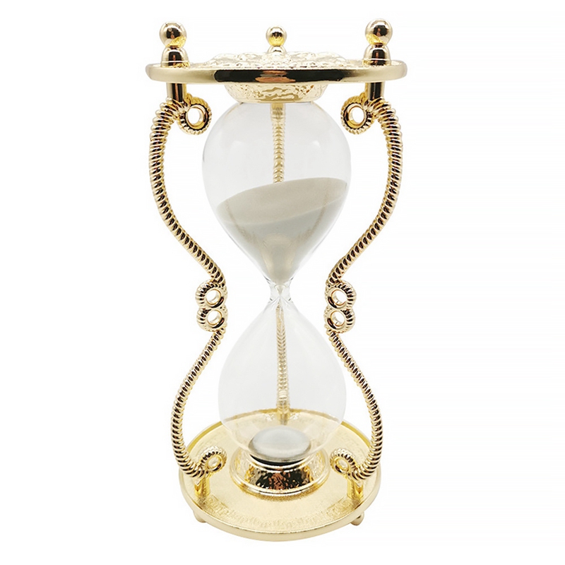 Set van 2 - Zandloper voor tandenpoetsen - timer 2 minuten - kinderen (wit