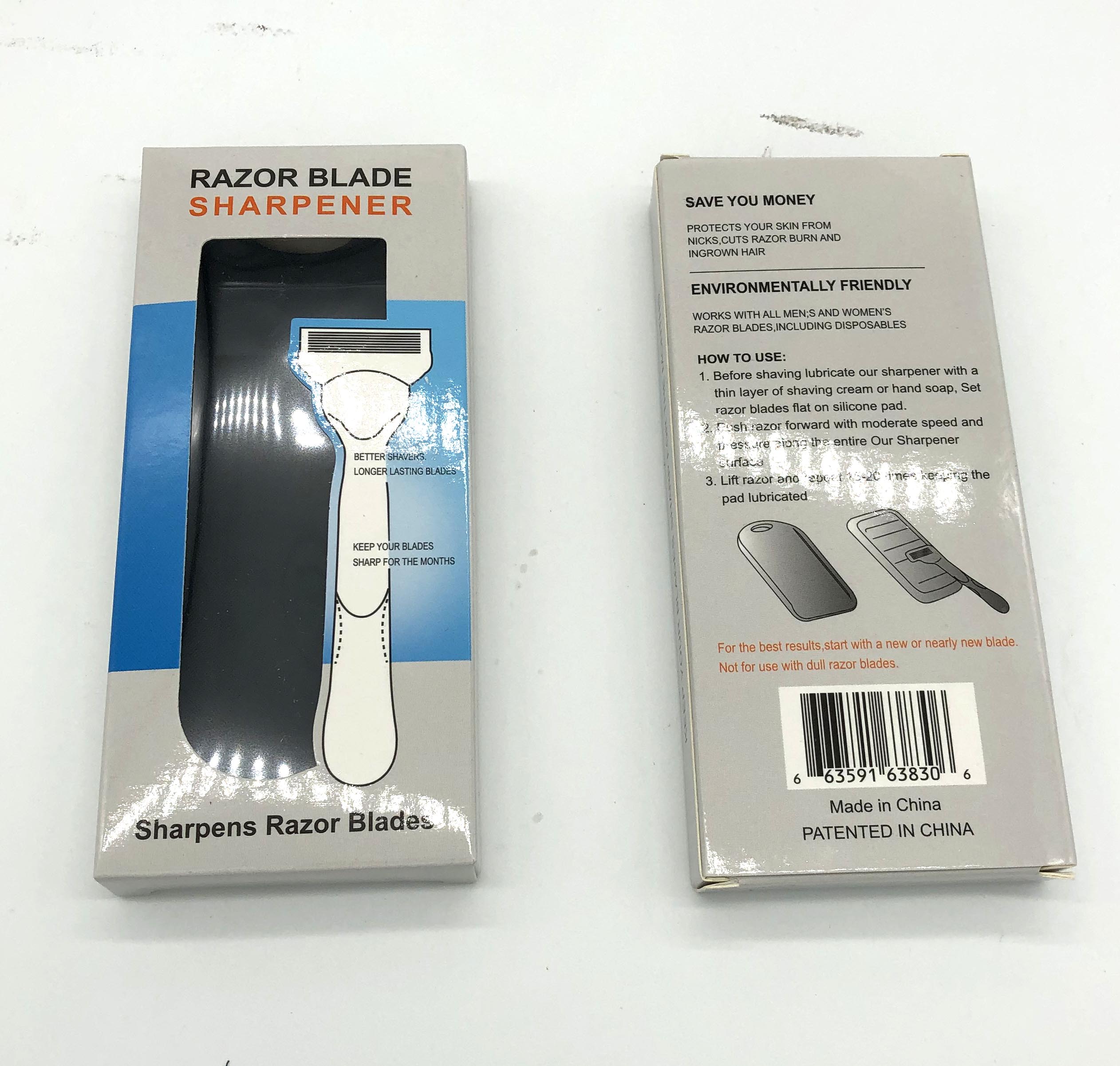 1Pc Silicone Blade Buddy Razor Blade Sharpener Tool for Extend life of Razor blades Women Men Hanging Easy Clean Tool