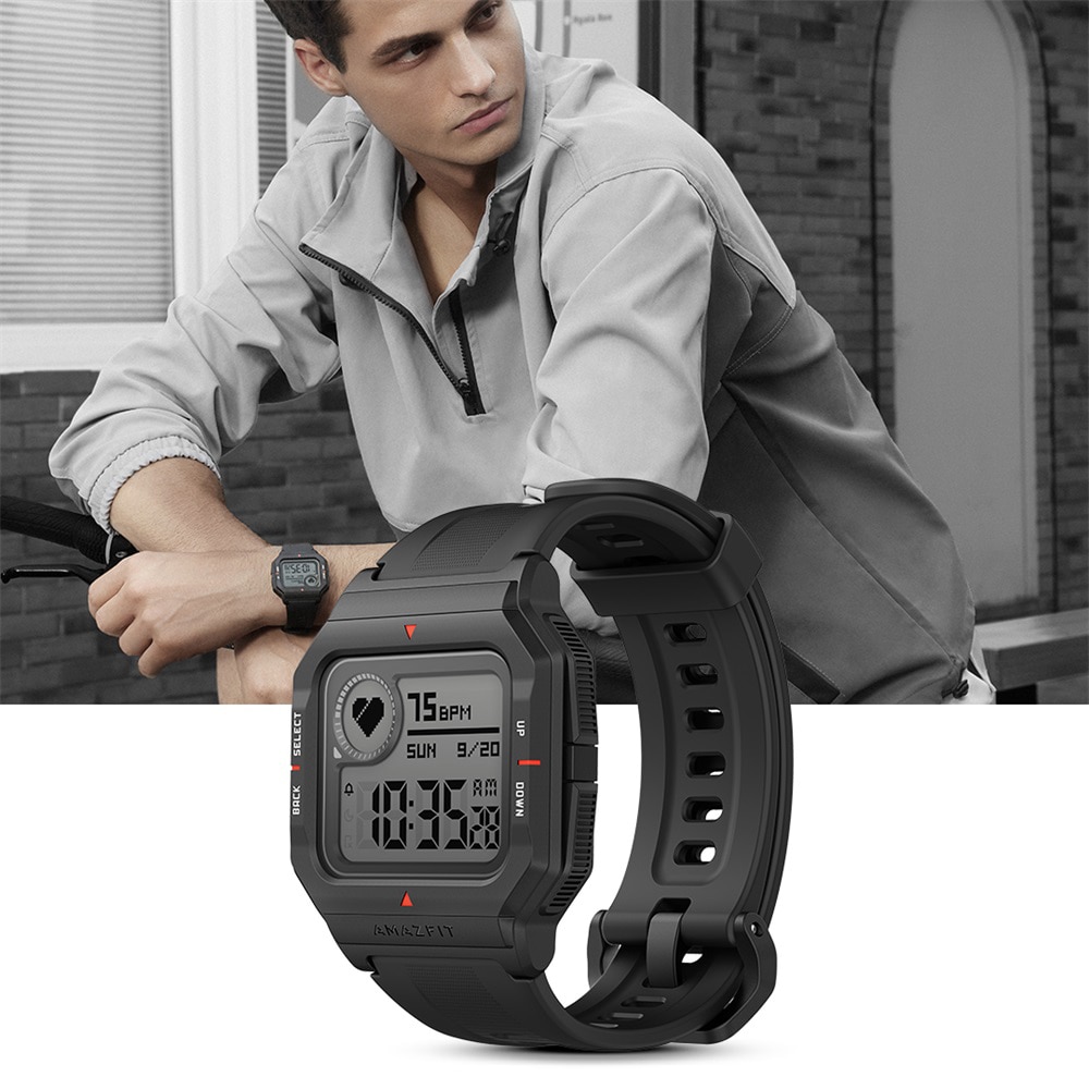 Amazfit Neo Clever Bluetooth Uhr retro Armbanduhr Wasserdichte Sport Uhr Herz Bewertung Überwachung Fitness Tracker