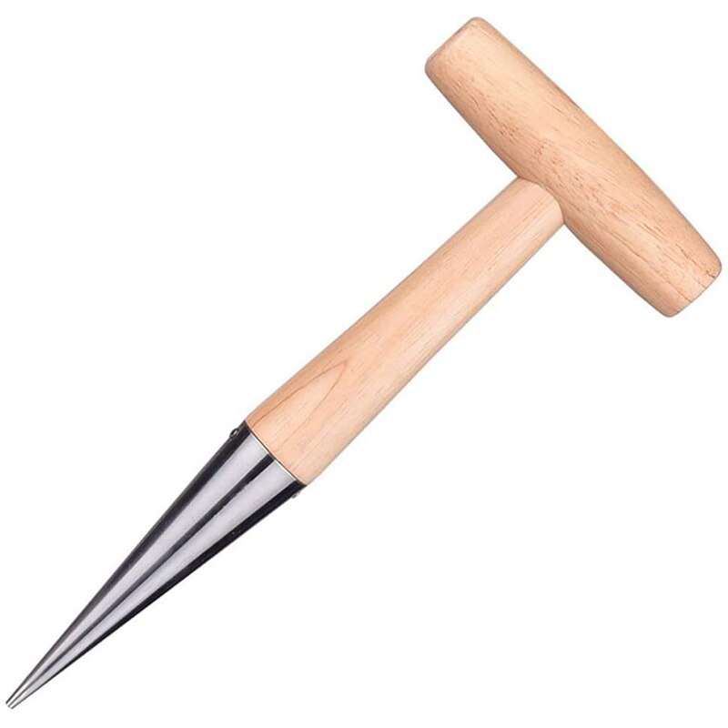 Dibber pour la plantation de graines et de bulbes, outil de plantation à main à Long manche pour la plantation de graines, fournitures de jardinage