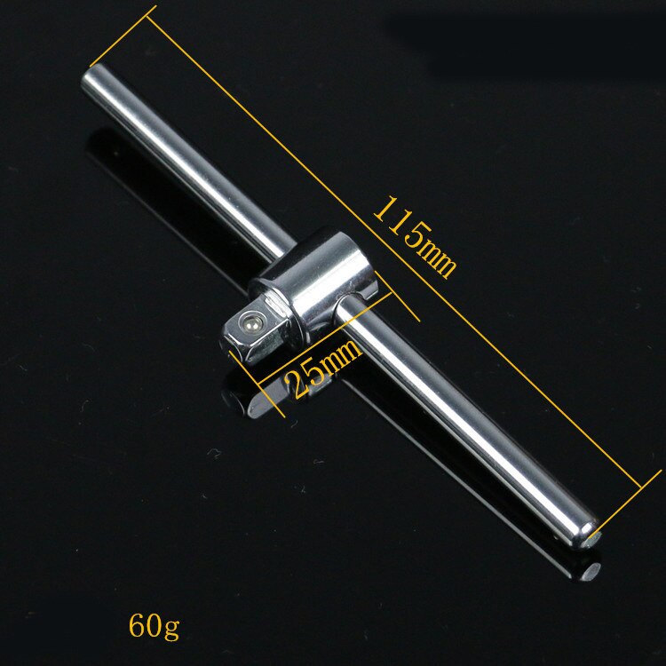 Clé à douille à cliquet, barre d&#39;extension longue et adaptateur, outil de Type L, tige coudée, barre coulissante, 1 pièce, 1/4 pouces: Silding Rod