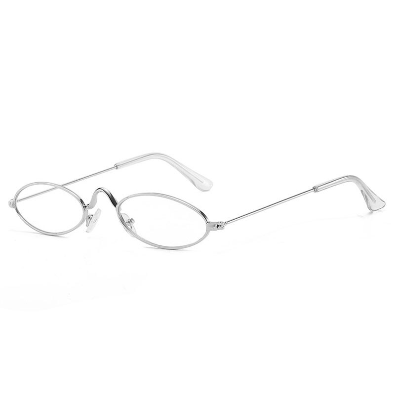 UEESHOP-gafas de sol Okulary Vintage para hombre y mujer, lentes de sol ovaladas pequeñas, de , antiazul: G