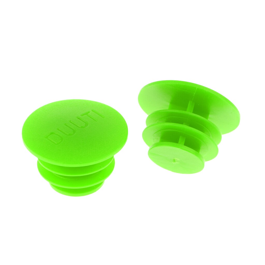 1 Pair Bike Handlebar Bar End Plugs Caps PE Bicycle Parts for Mountain BMX MTB Cycling 7 Colors 27mm: Green