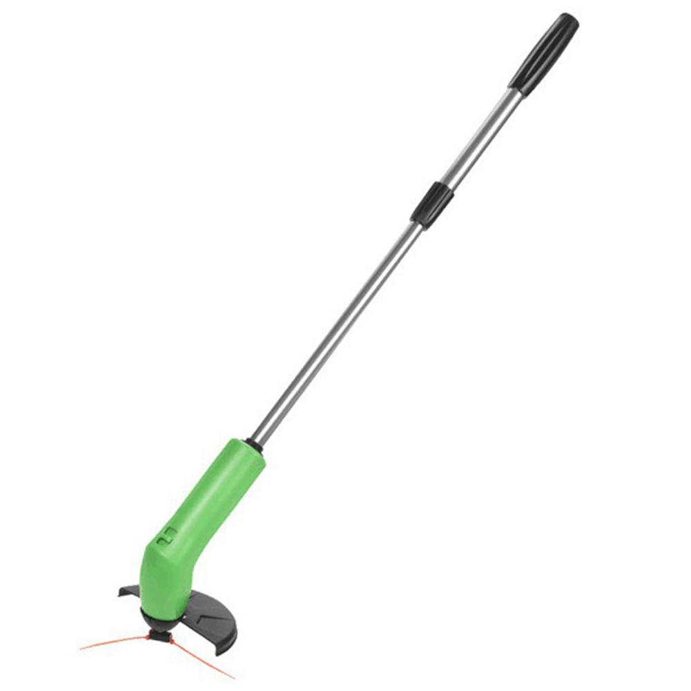 Grass Trimmer Handheld Cordless String Trimmer Edger Telescopic Grass Trimming Tool for Home Garden Lawn: Default Title