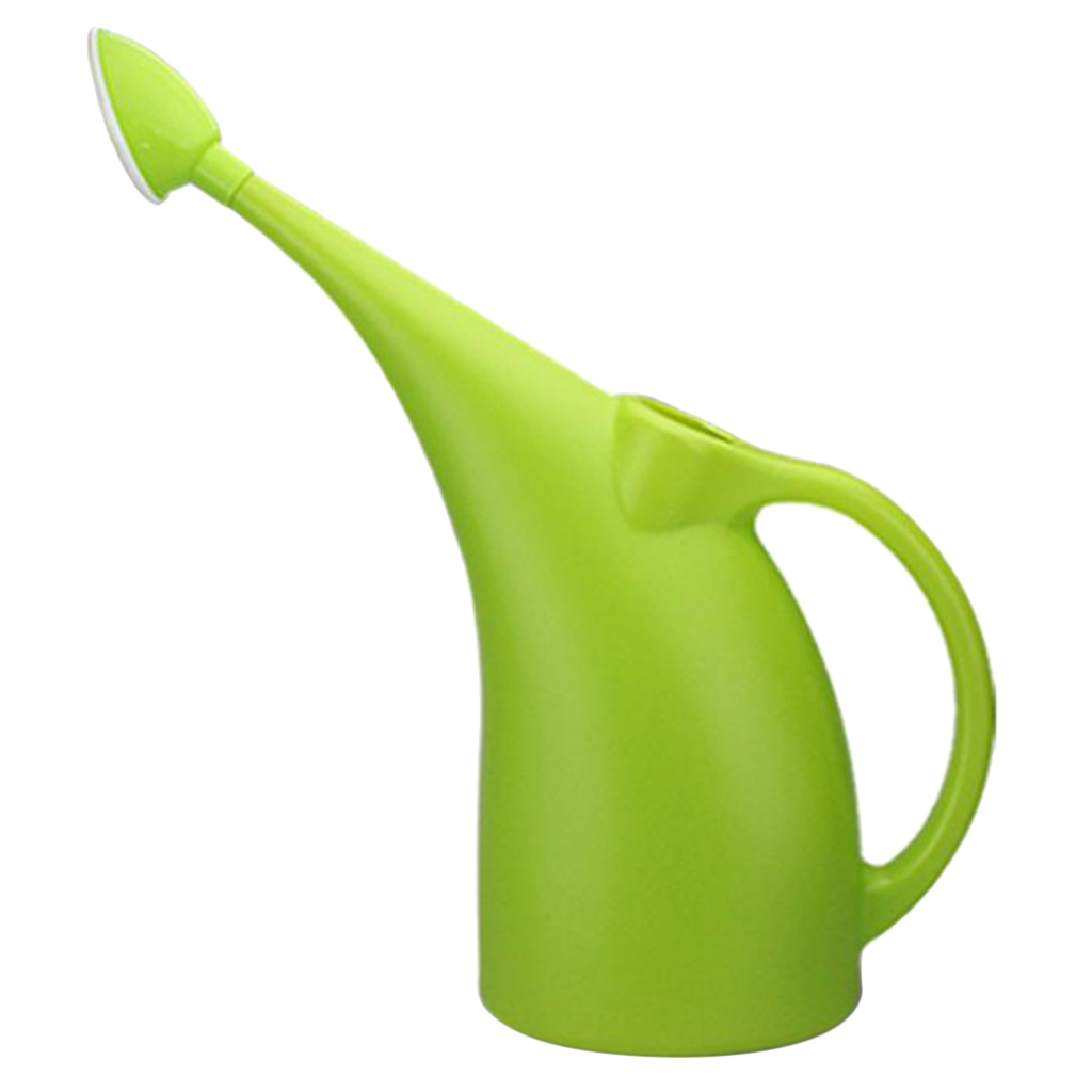 Regadera de jardinería de pico largo, 1,5 2,5 L, para regar plantas de flores, plantas en macetas para interiores y hogares, plantas colgantes, jardines al aire libre
