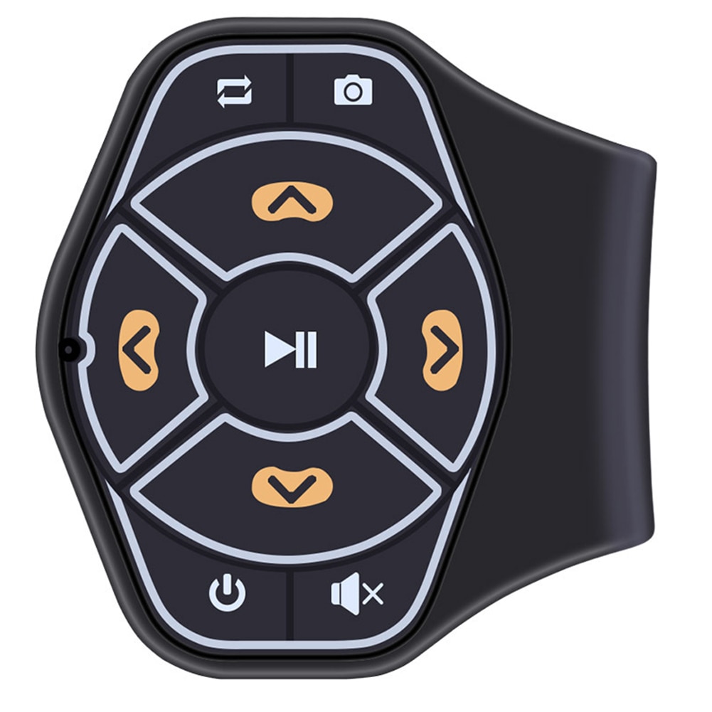 Smarttelefon bil fjernkontroll knapp bluetooth motorsykkel tilbehør sykkel media ratt  x09