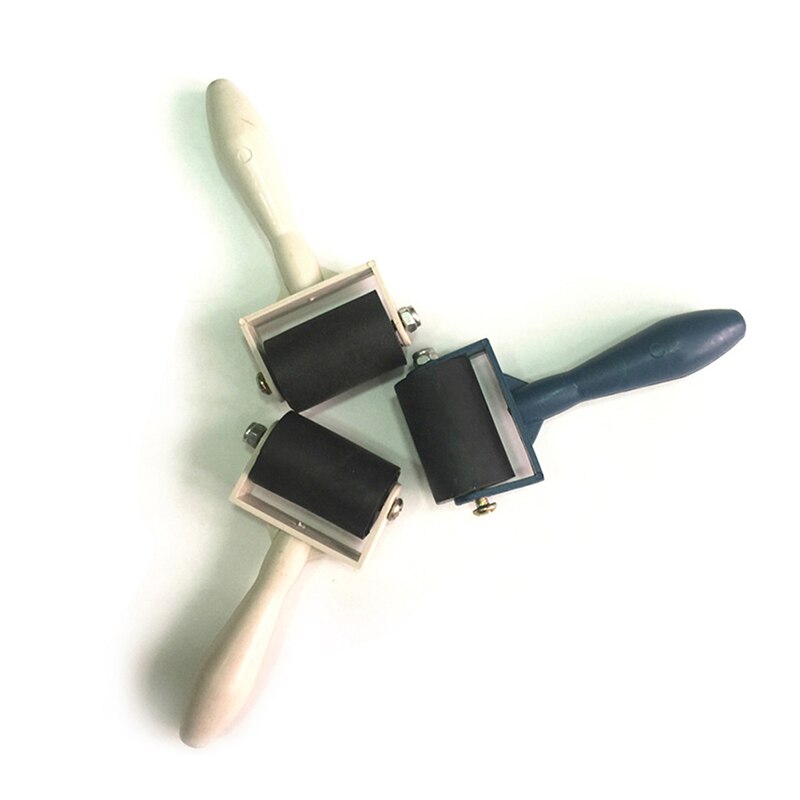 Non-Stick Roller Pin Clay Roller Pottery Rolling Pin Modelling Tool Stamping Brayer Art Clay Tools For Craft 3.5*8*11cm