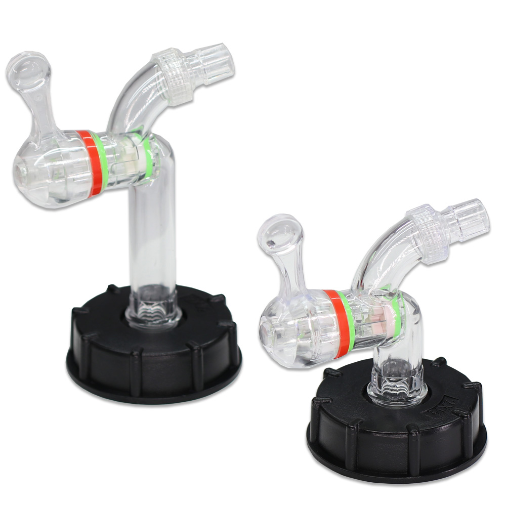 IBC Tote Adapter S60 Coarse Thread x 16mm 1/2'' 3/4'' Water Tank Shut Off Ball Valve Garden Hose Tap Ton Barrel Faucet Connecter