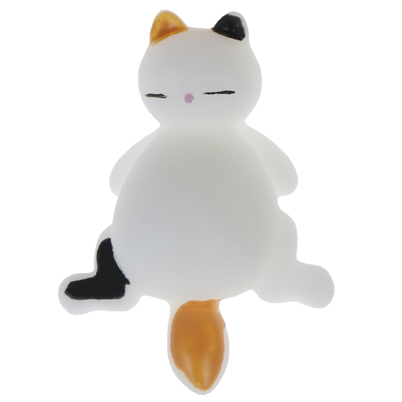 1Pcs Leuke Squishy Cat Antistress Bal Squeeze Mochi Stijgende Afreageren Soft Sticky Stress Grappige Decompressie Speelgoed: B