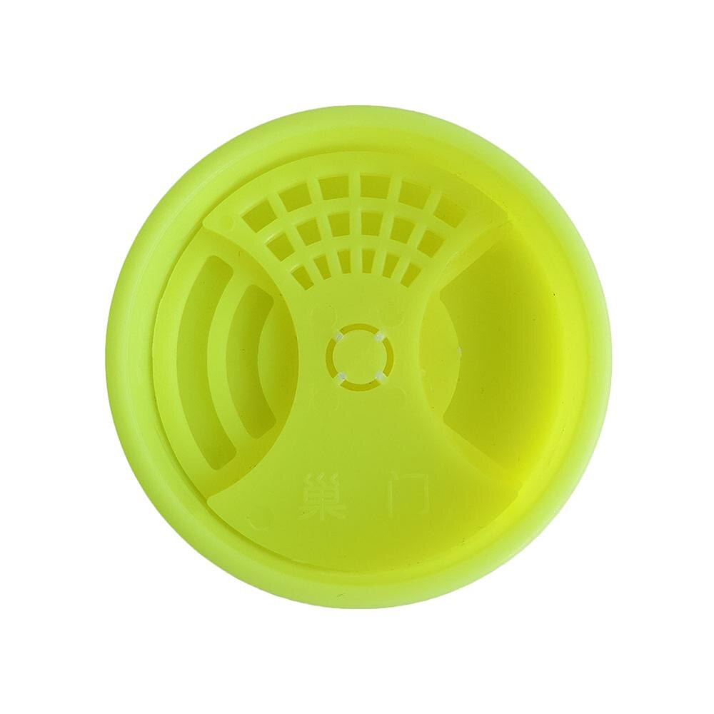 30 Set Round Bee Hive Box Entrance Gate Disc Plastic Bees Nest Box Vent Hole Prevent Queen Bee Escape Beekeeping Tools