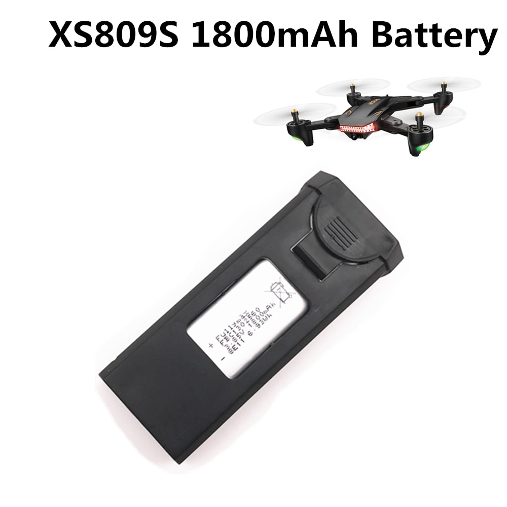 3.85V 1800 Mah Lipo Oplaadbare Batterij Voor Visuo XS809s XS816 Rc Quadcopter Onderdelen 3.7 V Batterij