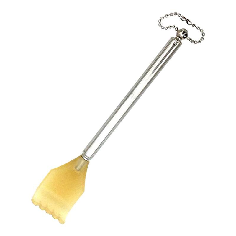 4pcs Manual Back Scratcher Stainless Steel Back Scratcher Retractable Back Massage Extendable Back Scratcher For Elderly