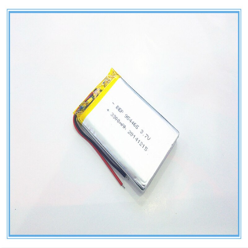 954465 3.7 V, 3300mAH 904565 polimero agli ioni di litio/Li-Ion batteria per il modello di aereo, GPS, mp3, mp4, telefono cellulare, altoparlante, altoparlante del bluetooth