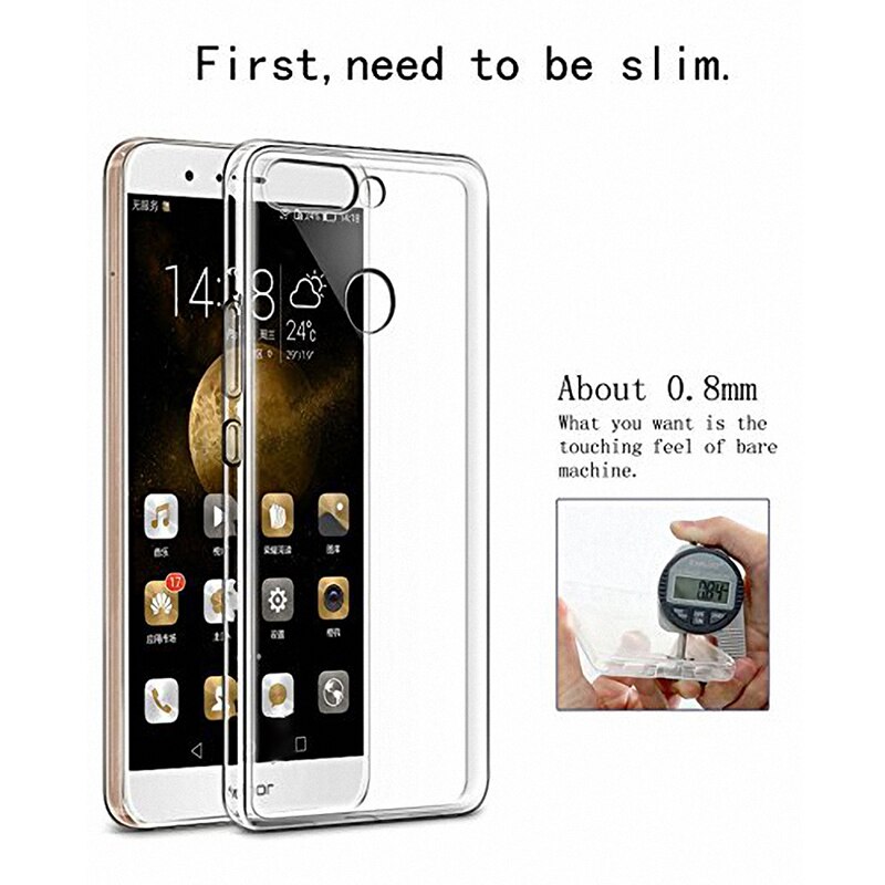 Silicone Case Soft Tpu Telefoon Cover Voor Huawei Honor V9 8 Pro Clear Transparant 360 Shockproof HonorV9 Honor8Pro 8Pro Terug coque