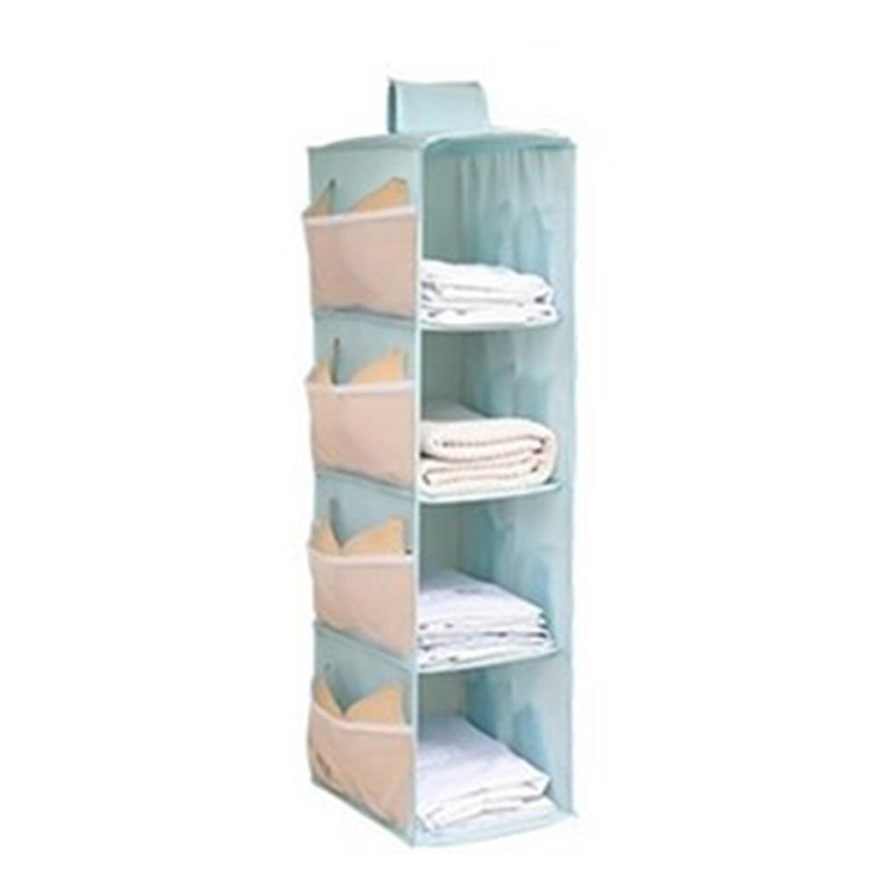3/4/5 Layers Multi-Layer Portable Folding Hanging Bag Hanging Wardrobe Storage Cabinets Space Saver Home Clothing Shoe