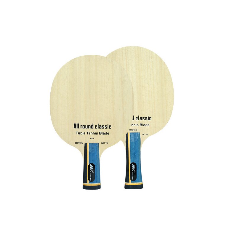 Table Tennis Racket Soleplate Ebony 7 Nano Carbon King Hurricane Super ZLC Carbon Fiber Blue Black Aromatic Carbon ALC -40: ALC Short handle