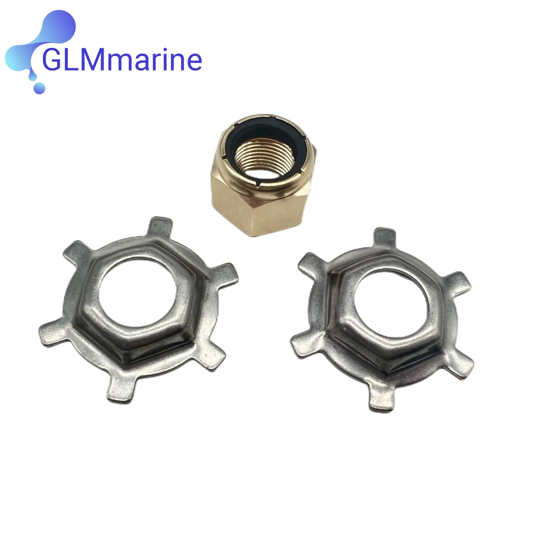 For MerCruiser 11-52707A1 Prop Nut Tab Washer Kit Sterndrive Alpha One Bravo 1 2 3 Drives 11-52707A2 11-52707Q1 Sierra 18-3701