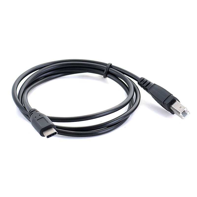 USB-C Type-c Male To USB B Type Male Data Cable 1m Cord For Cell Phone&Printer&Electronic Organ